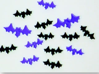 Heidi Grace - autum mini bats  (sold in 3's)
